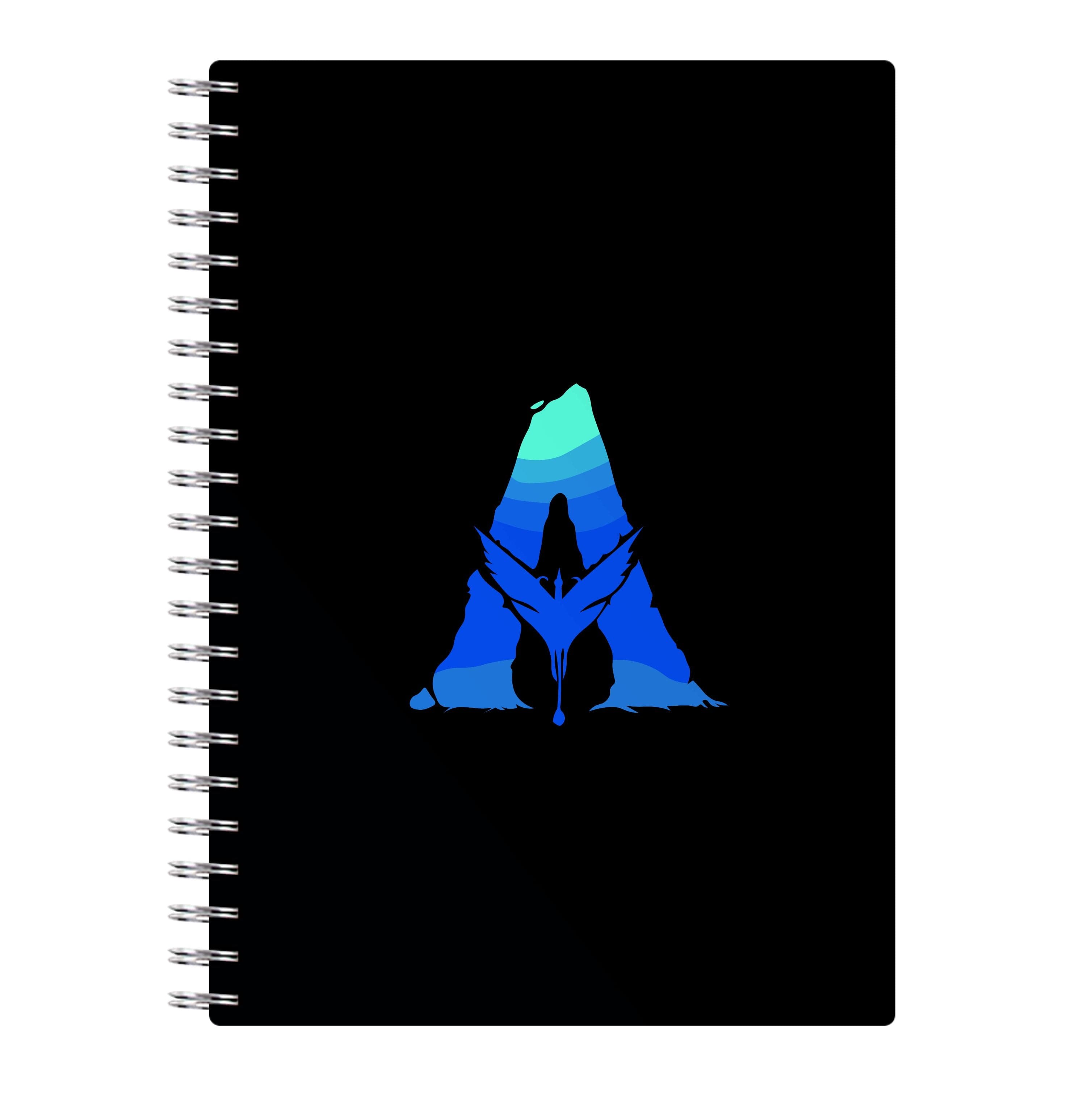 Alien World Logo Notebook