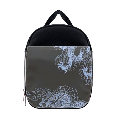 Dark Blue Dragon Lunchbox