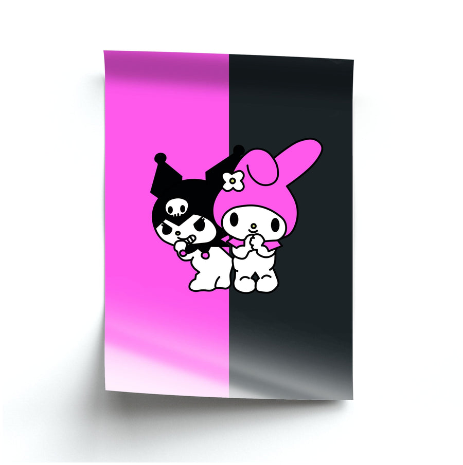 Little Twin Stars - Hello Kitty Poster