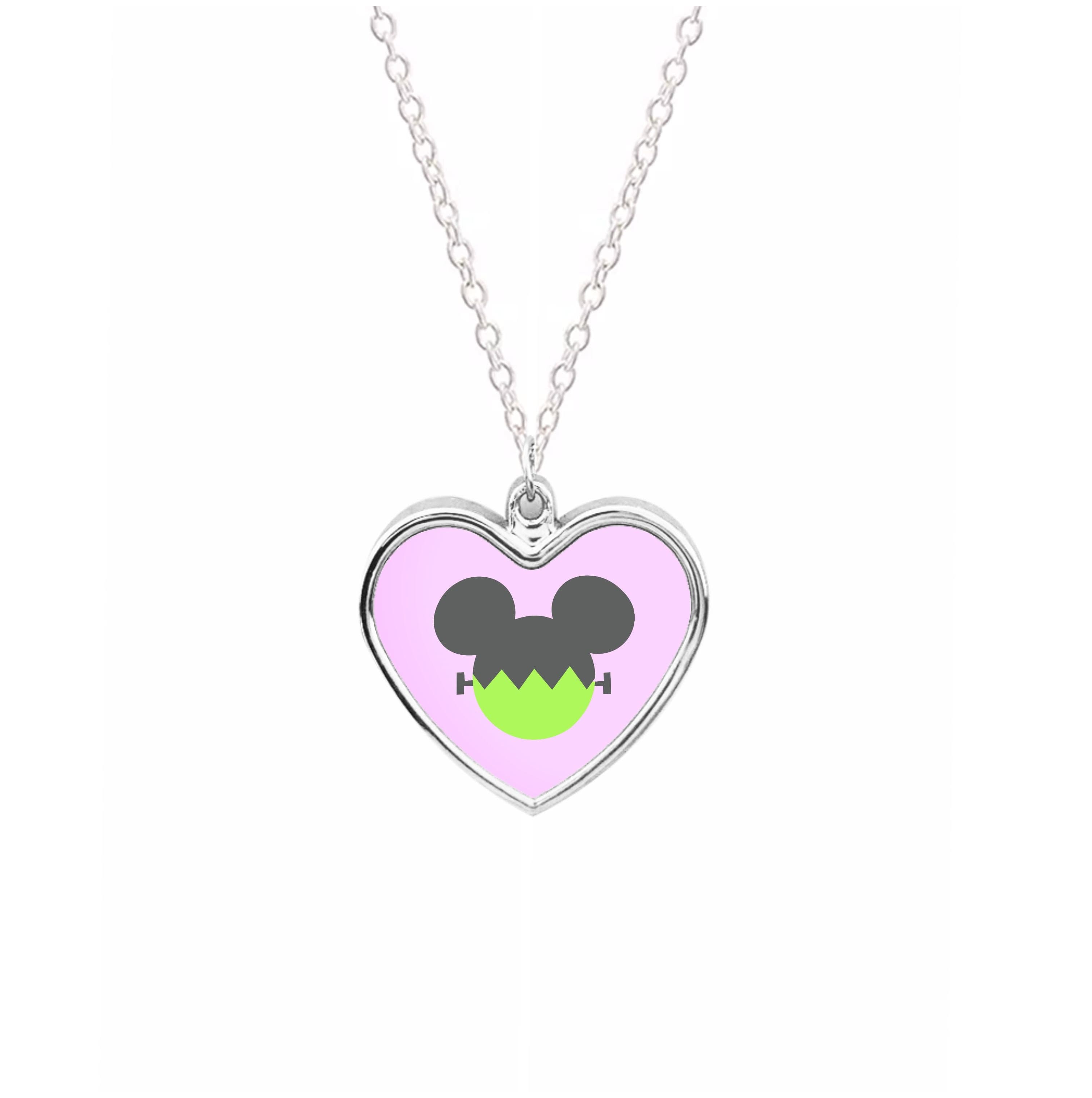 Frankenstein Mouse Halloween Necklace