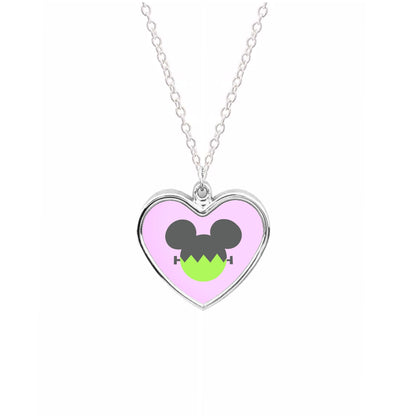 Frankenstein Mouse Halloween Necklace