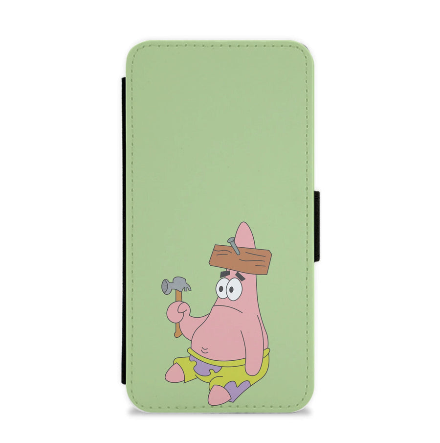Nail Patrick - Spongebob Flip / Wallet Phone Case