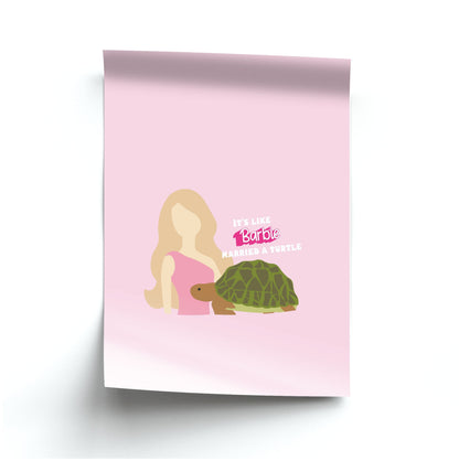 Married A Turtle - Sheldon Poster