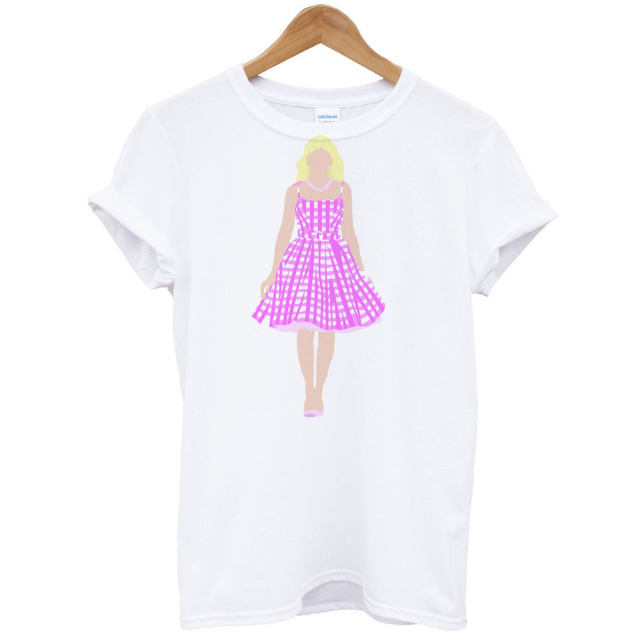 Pink Dress - Margot Robbie T-Shirt