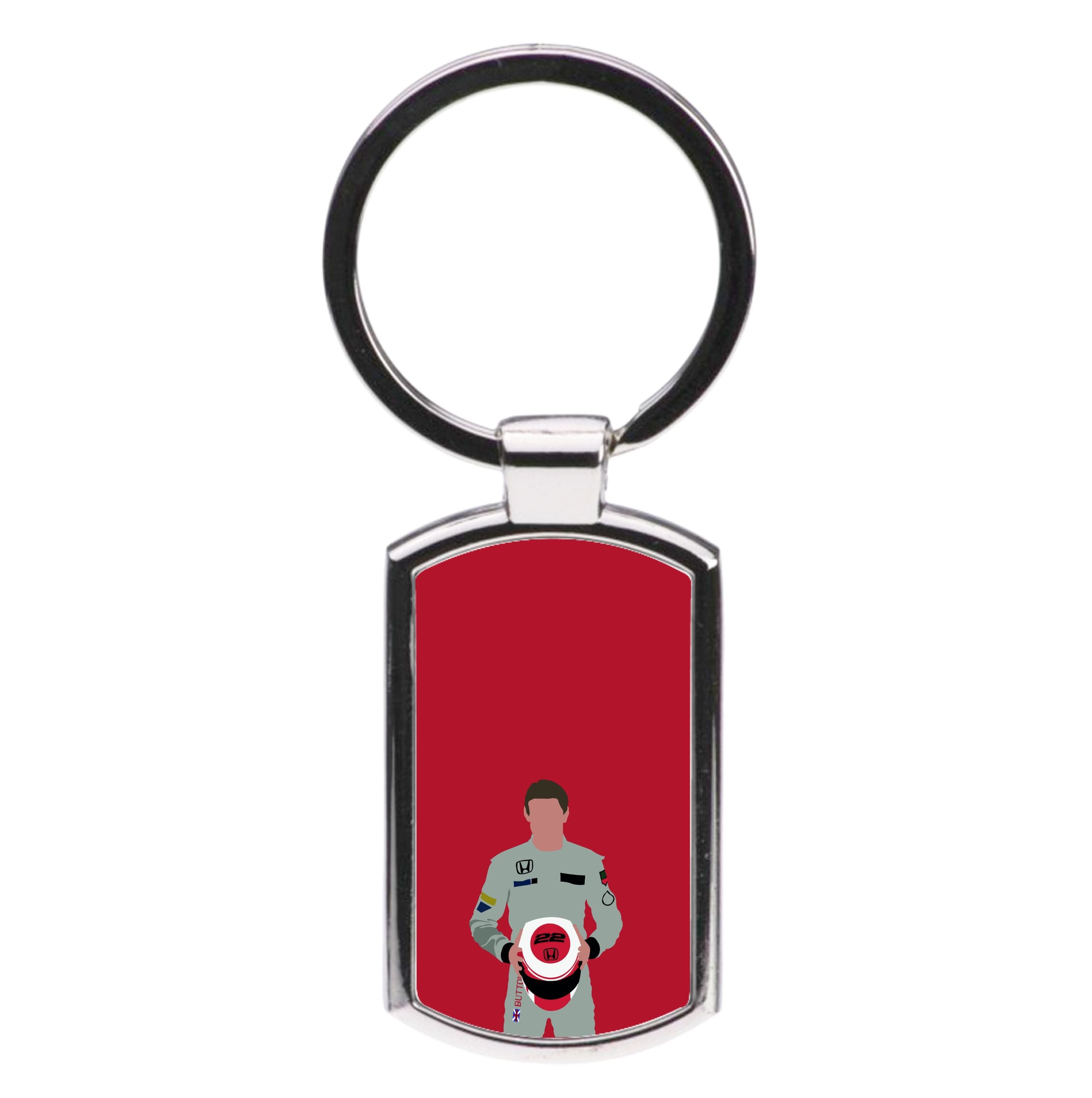 Button - F1 Luxury Keyring