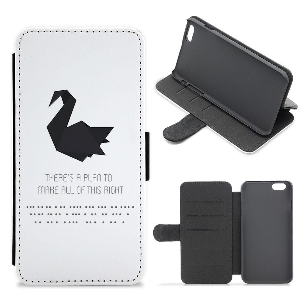 There's a Plan To Make all of This Right - Prison Break Flip / Wallet Phone Case - Fun Cases