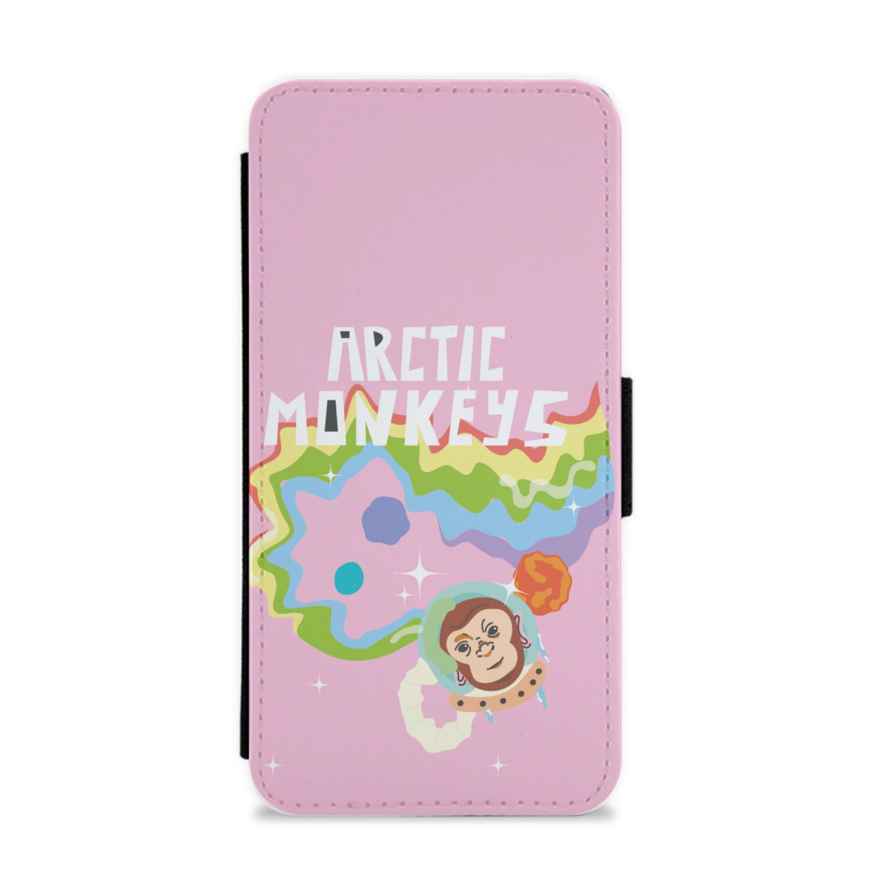 A Monkeys - Pink Flip / Wallet Phone Case