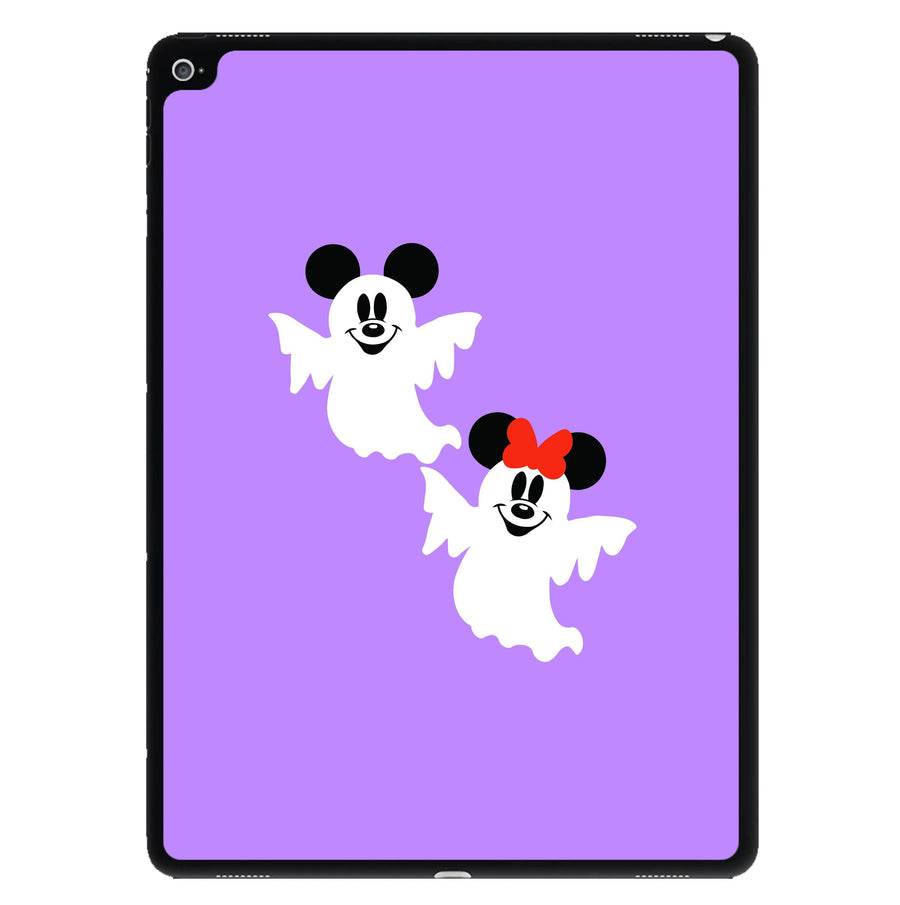 Mickey And Minnie Mouse Ghost - Disney Halloween iPad Case