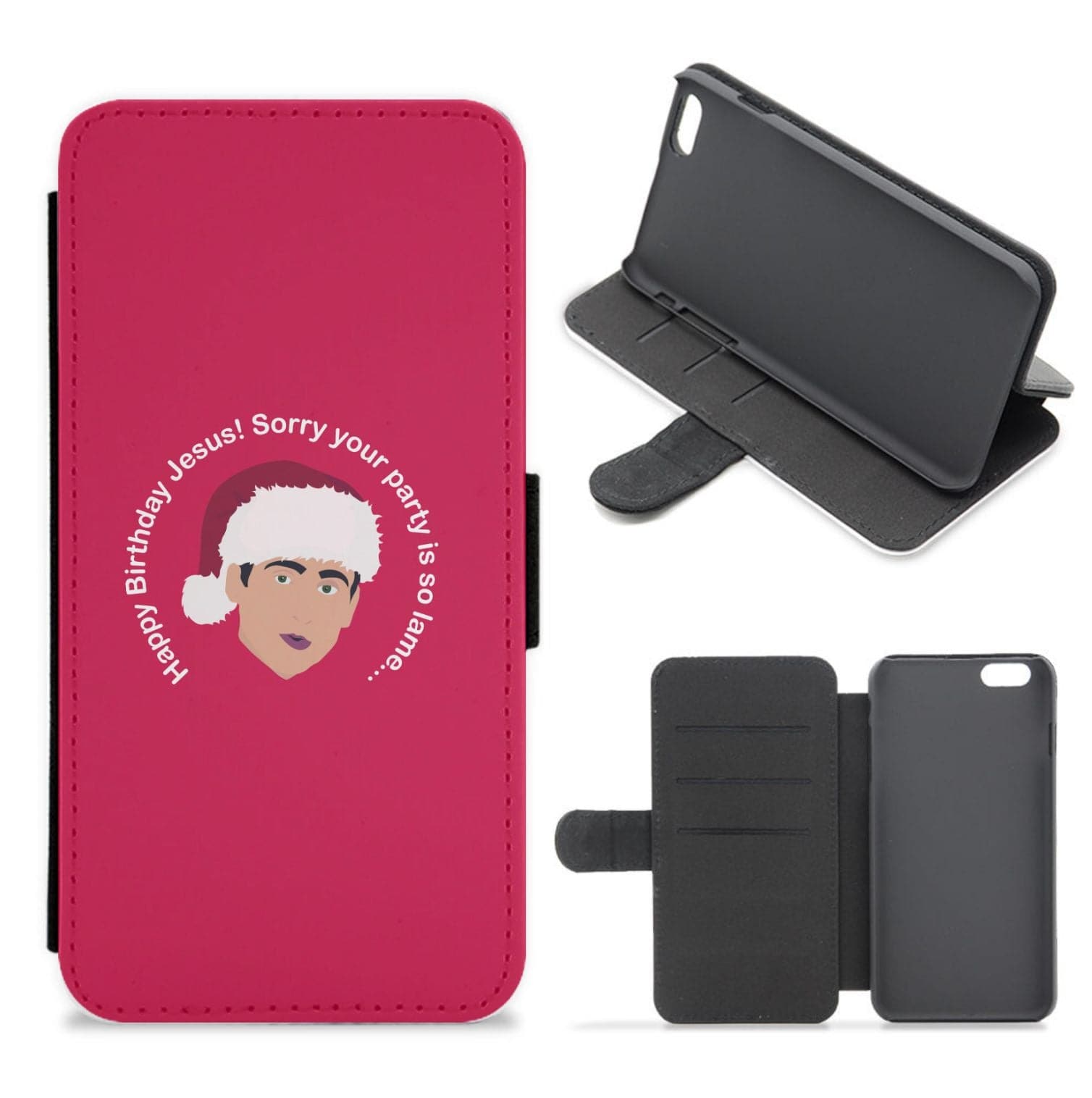 Happy Birthday Jesus Flip / Wallet Phone Case