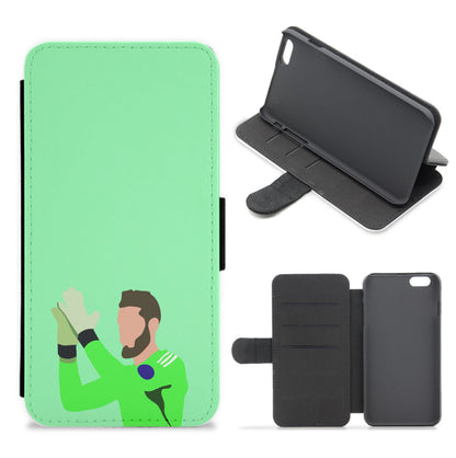 De Gea - Football Flip / Wallet Phone Case