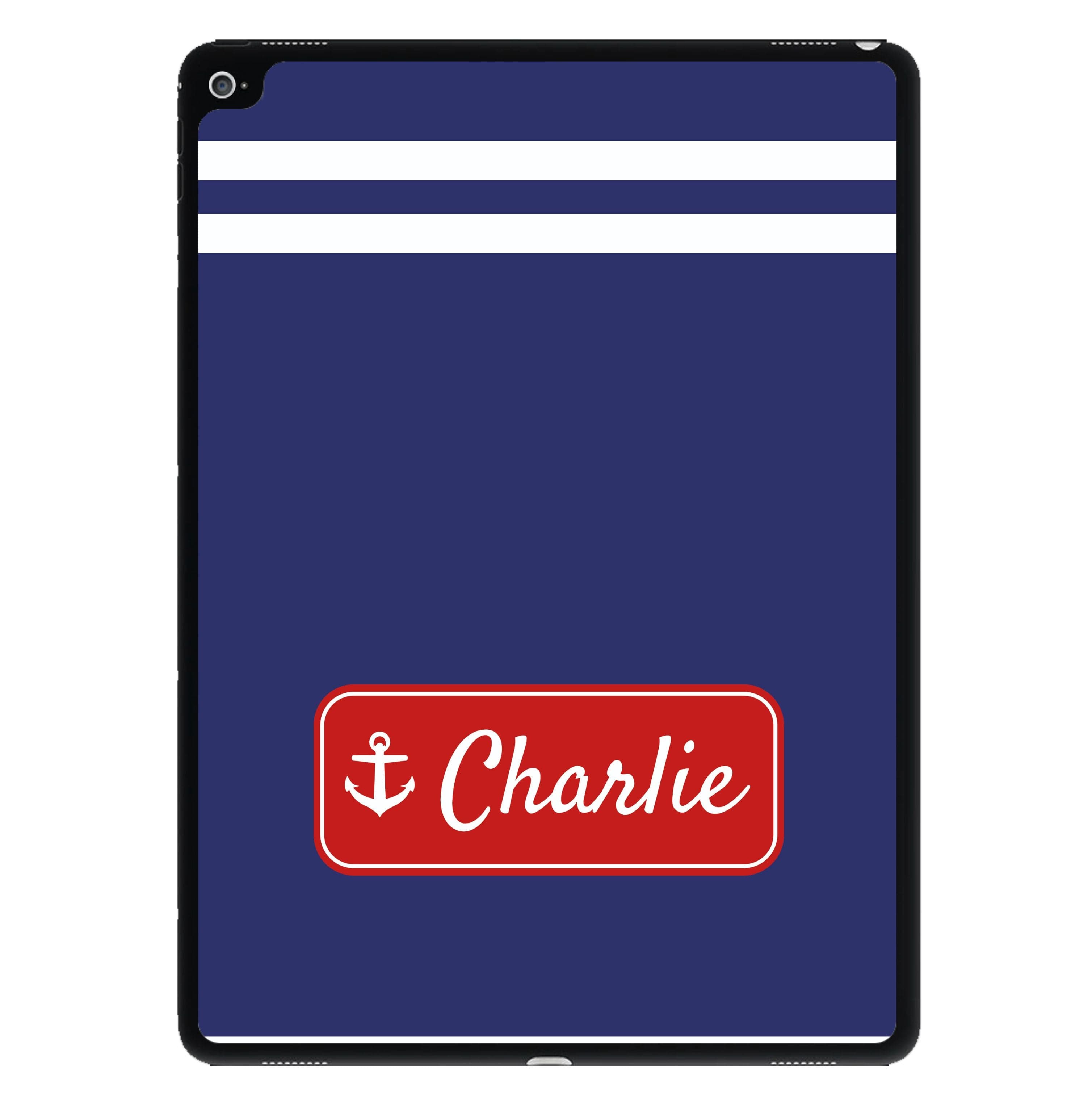 Scoops Ahoy Name Tag - Personalised Stranger iPad Case