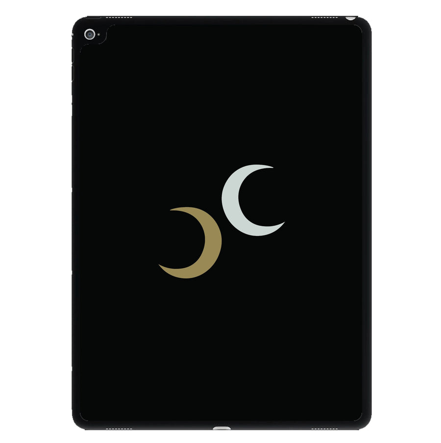 Gold And Silver Moons - Moon Knight iPad Case