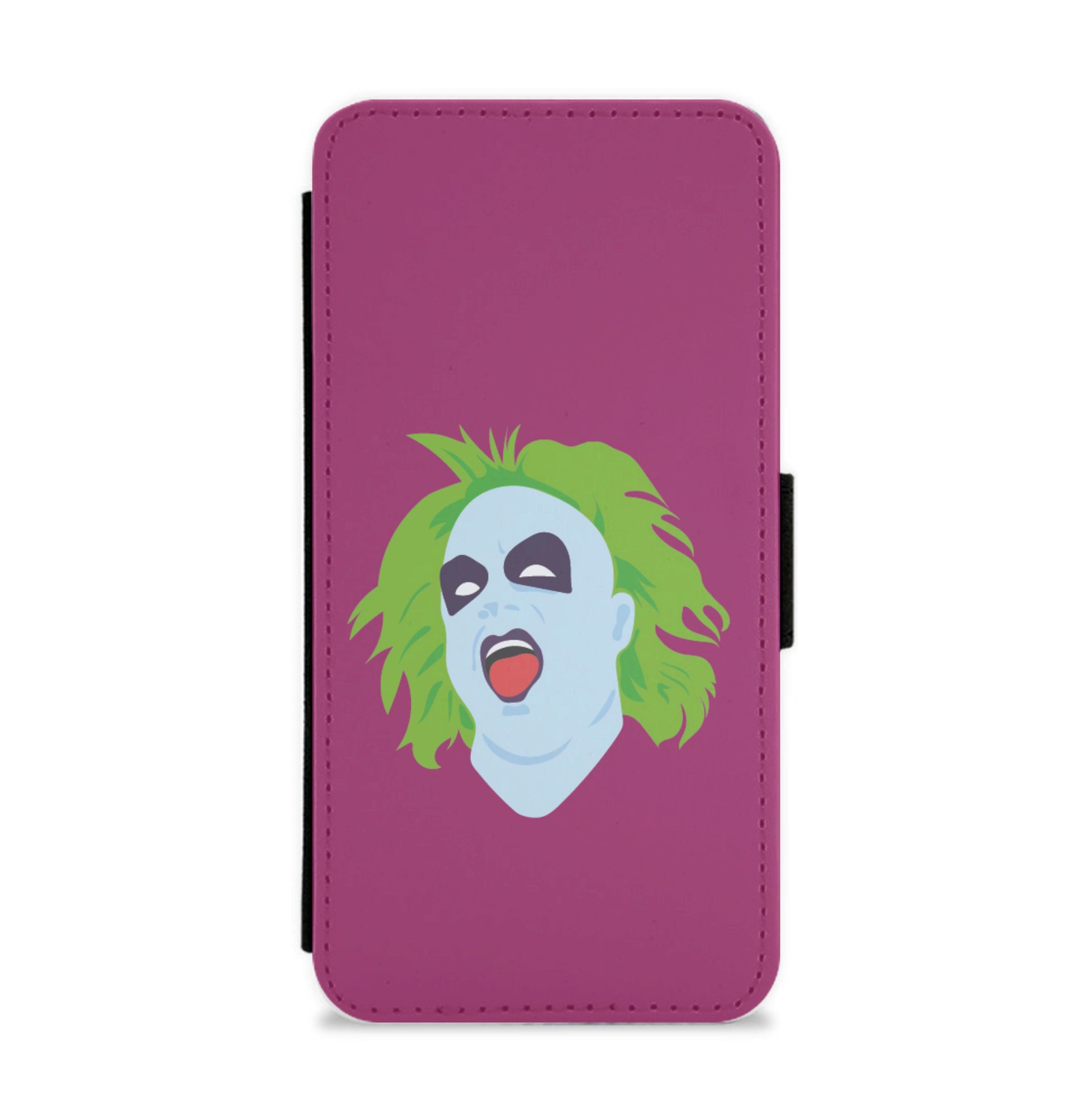 Betelgeuse Face - Beetle Halloween Flip / Wallet Phone Case