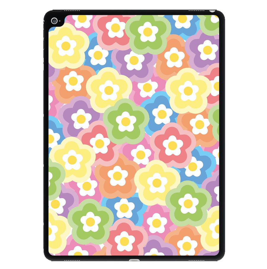 Psychedelic Flowers - Floral Patterns iPad Case