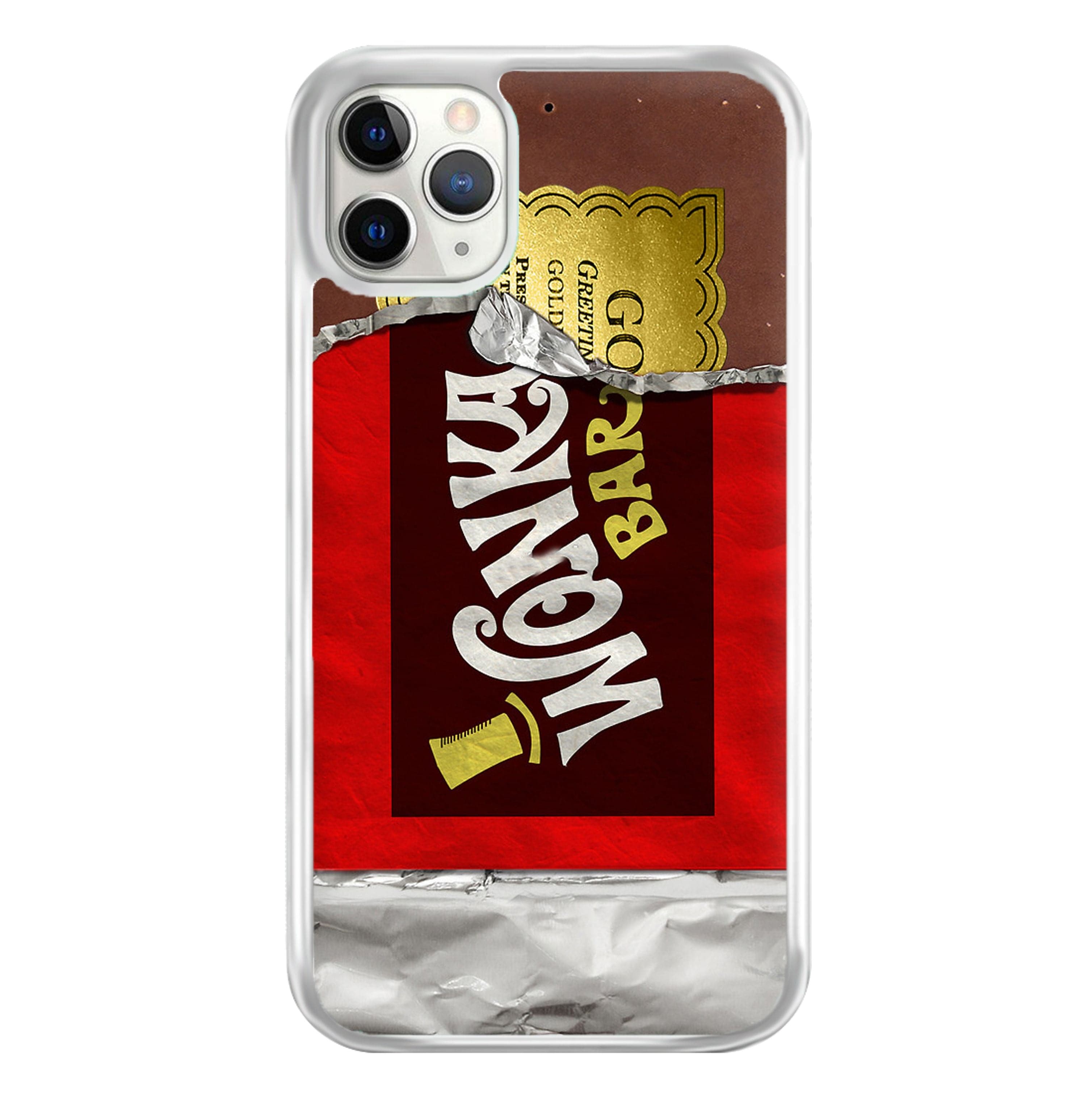 Wonka Bar Golden Ticket Phone Case