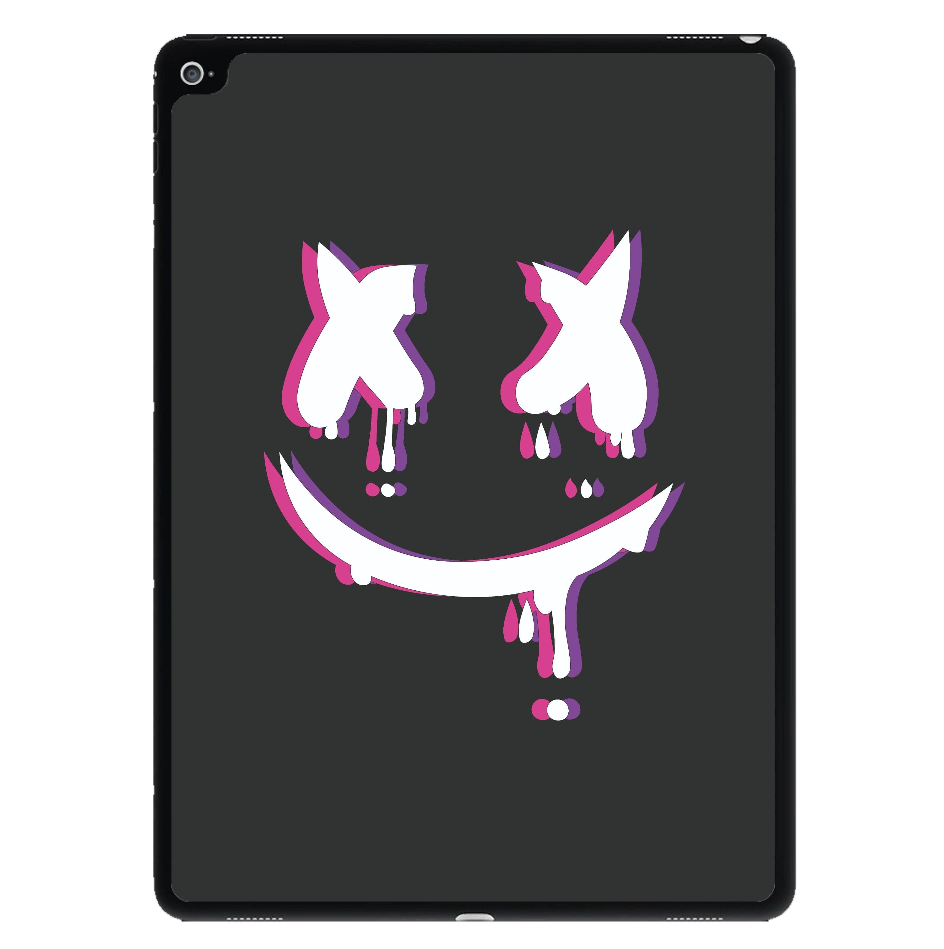 Purple Blur - White Helmet DJ iPad Case