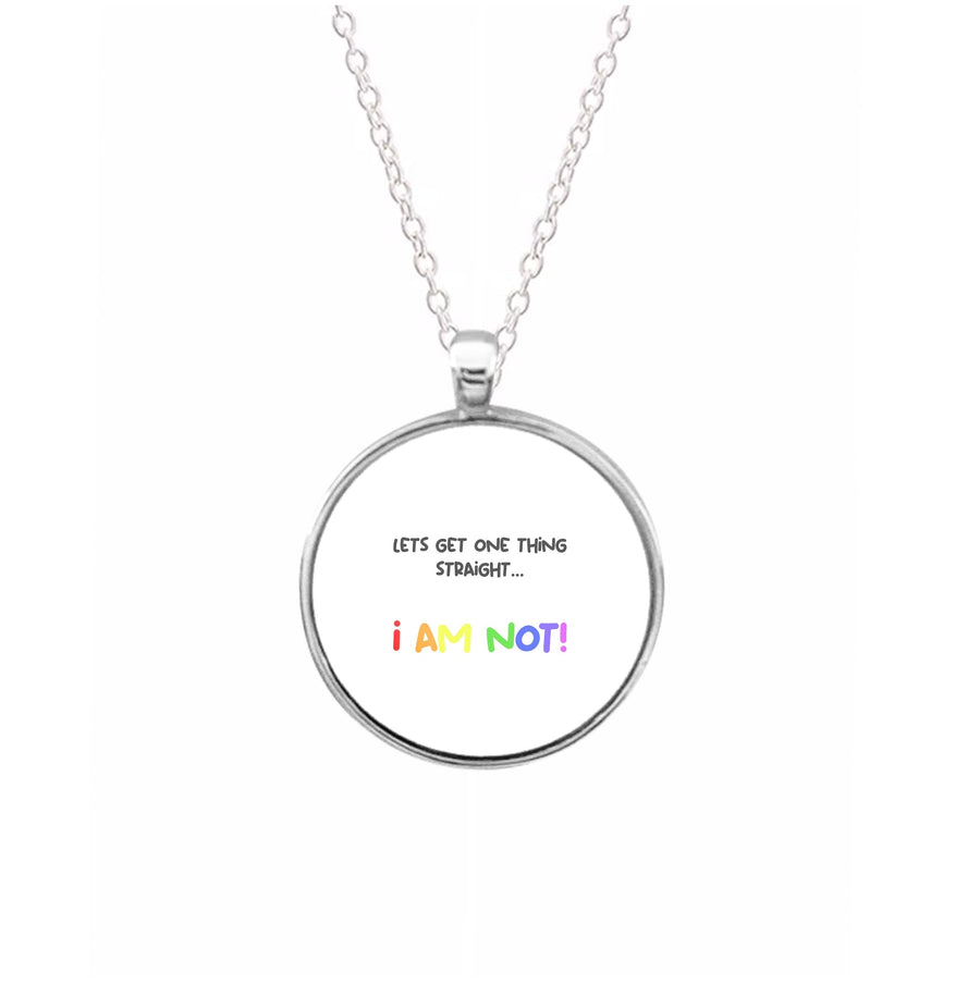 I Am Not - Pride Necklace