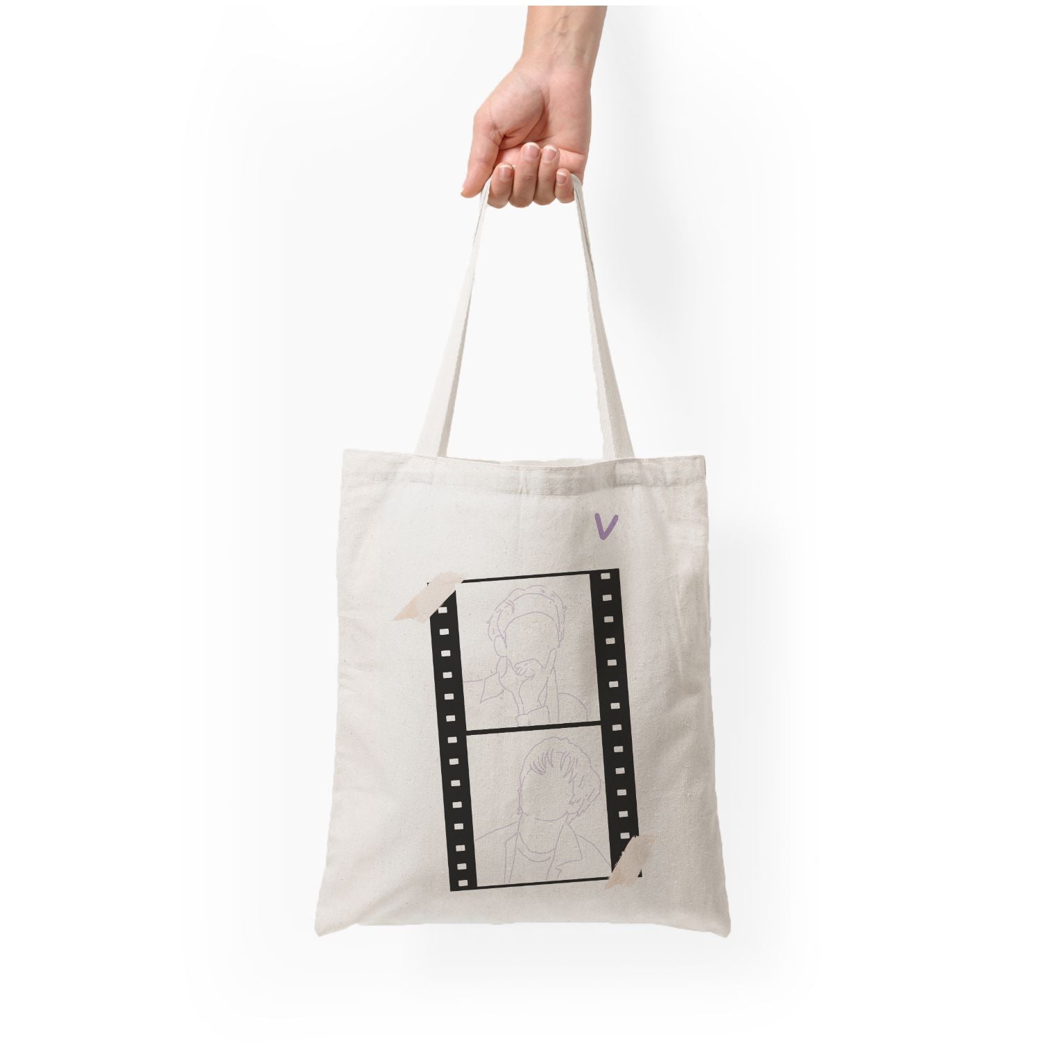 V - K Pop Tote Bag