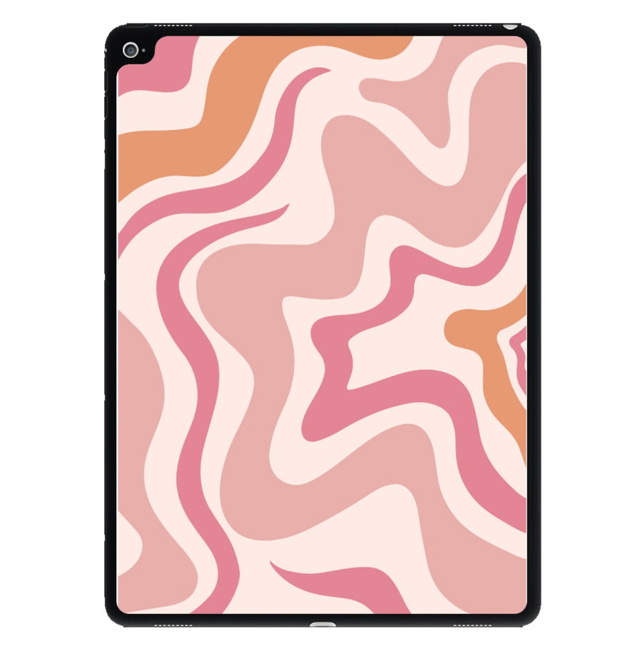 Pink Waves iPad Case