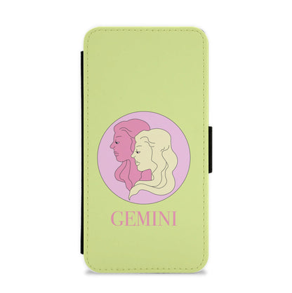 Gemini - Tarot Cards Flip / Wallet Phone Case