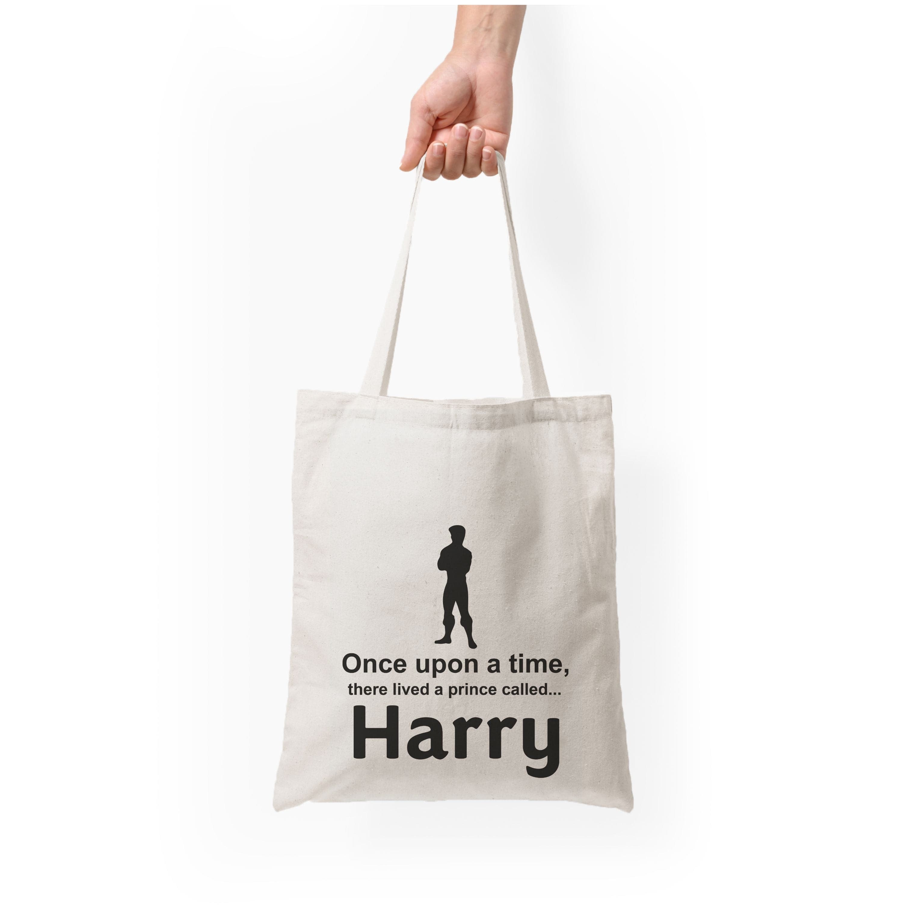 Once Upon A Time There Lived A Prince - Personalised Fairytale Tote Bag