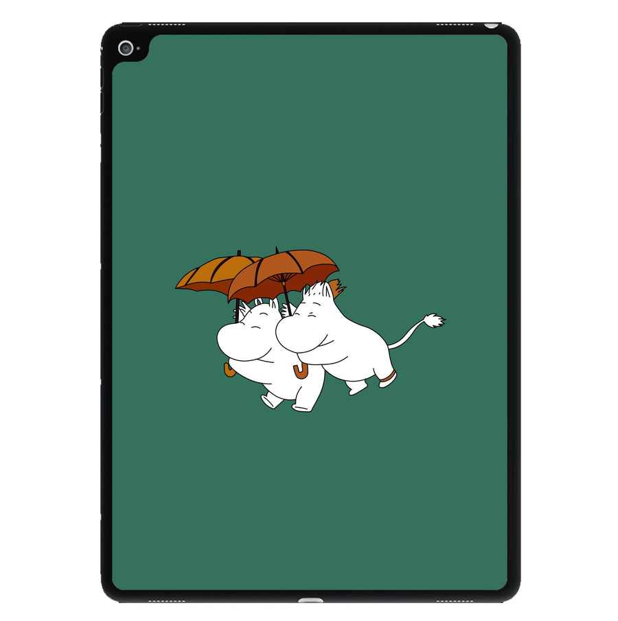 Moomin Umbrellas  iPad Case