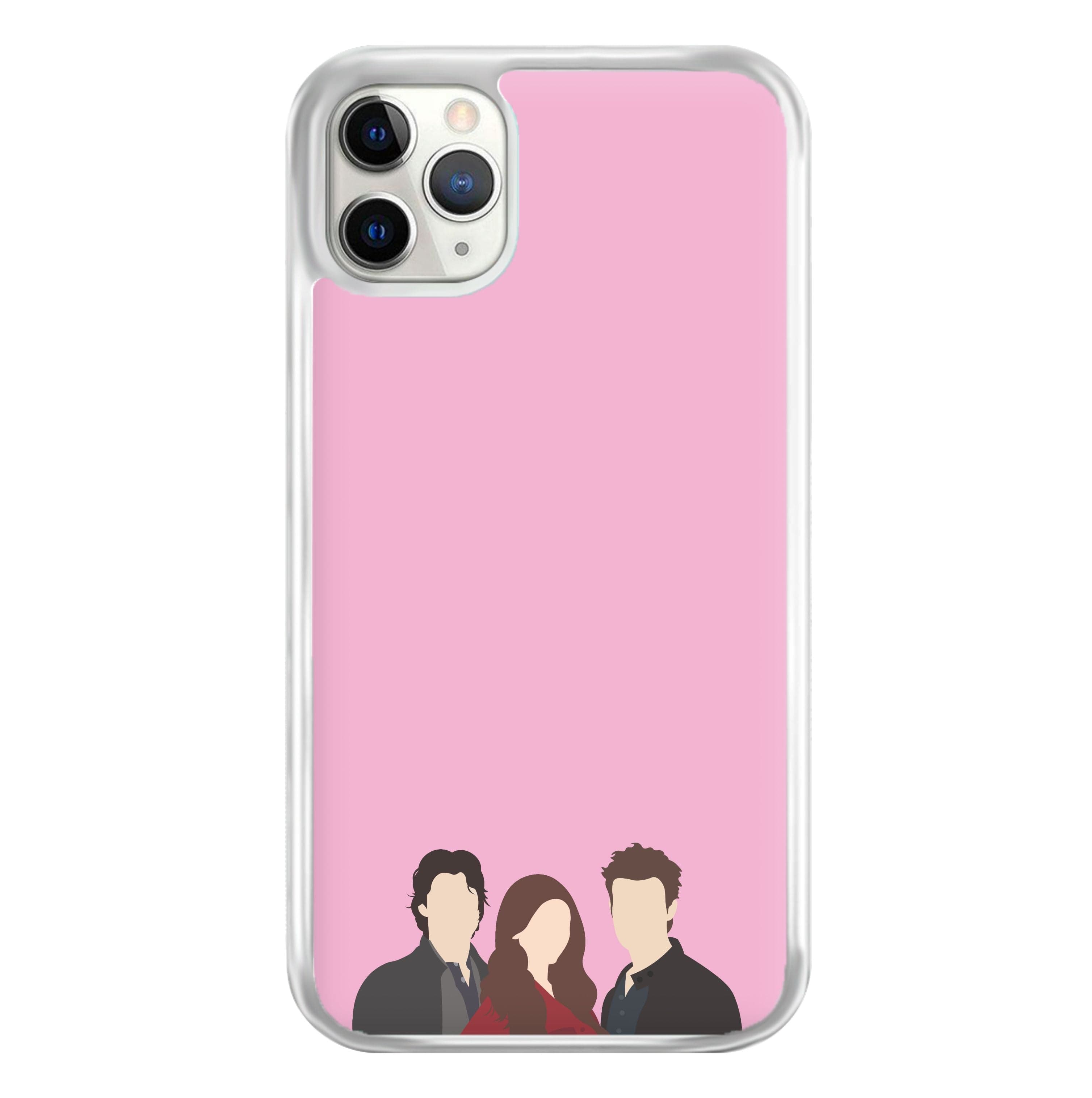 Elena, Damon And Stefan - VD Phone Case