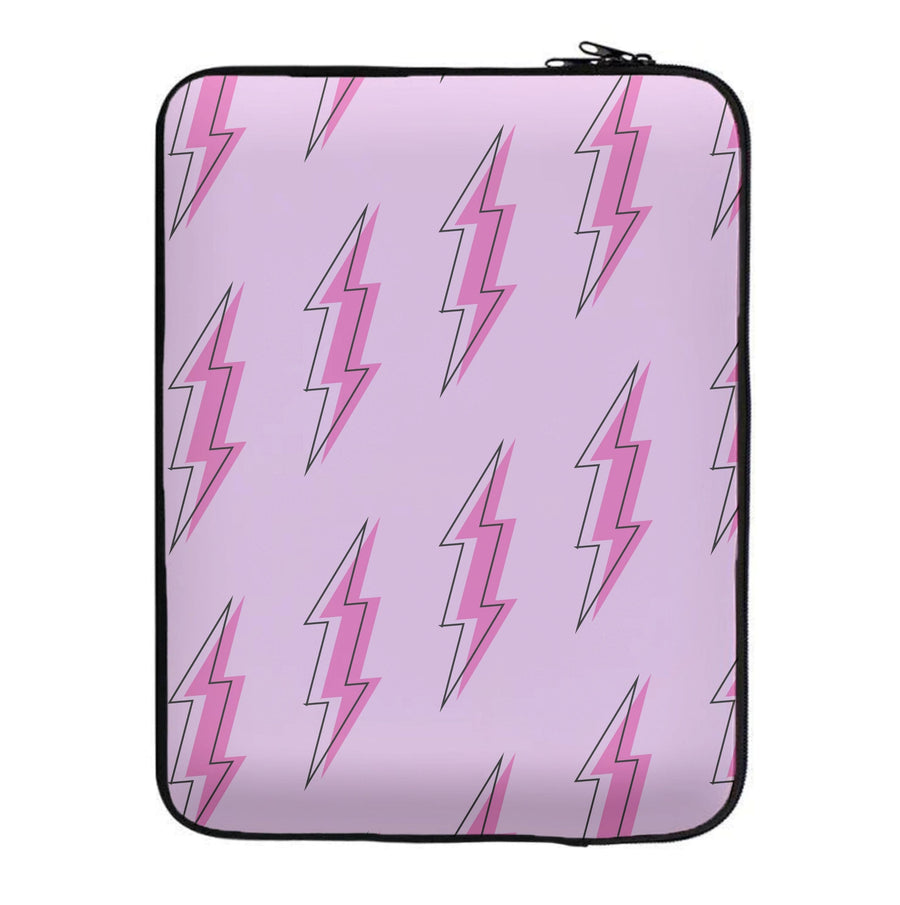 Pink Lightning - Eighties Laptop Sleeve