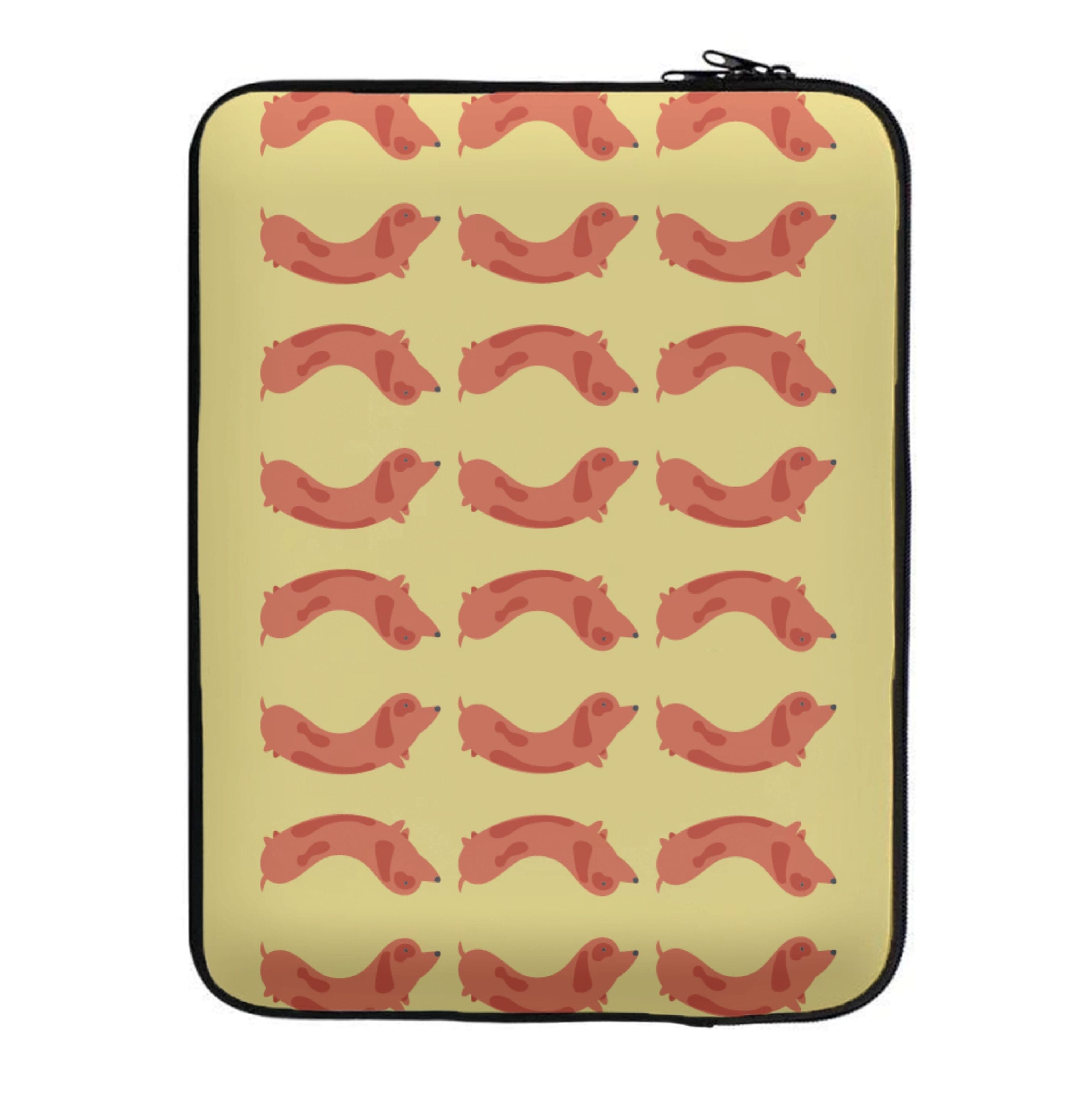 Dachshunds Pattern Laptop Sleeve