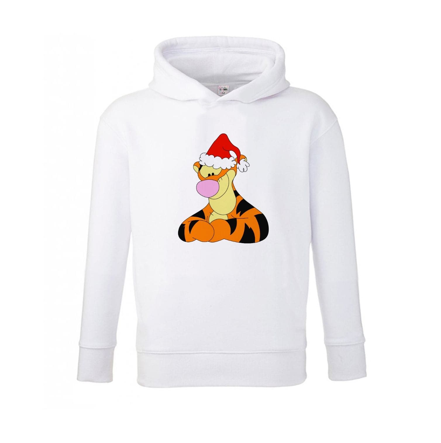 Tiger Pattern Christmas Kids Hoodie