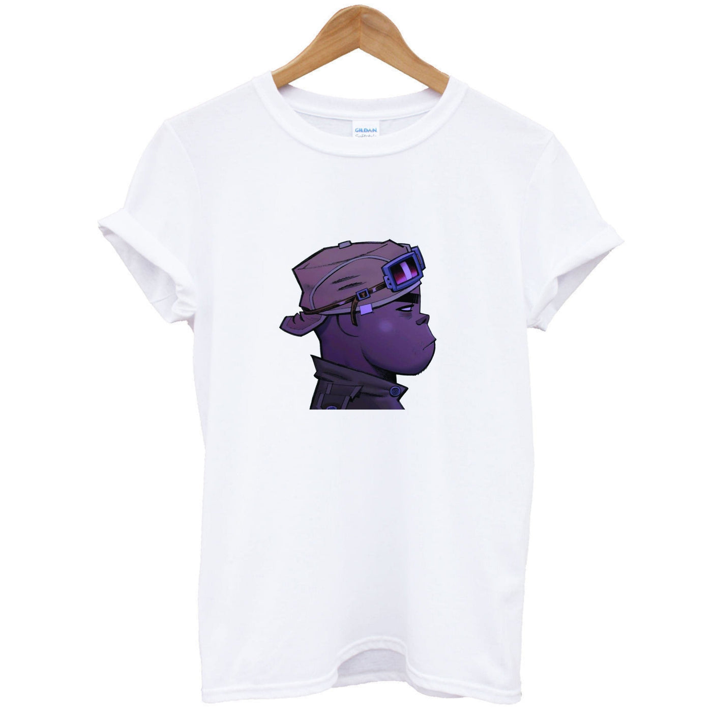 Purple 2d - Gorillaz T-Shirt
