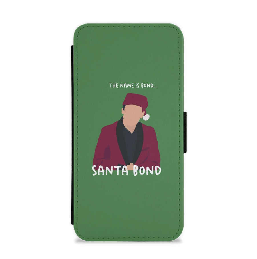 Santa Bond - The Office Flip / Wallet Phone Case