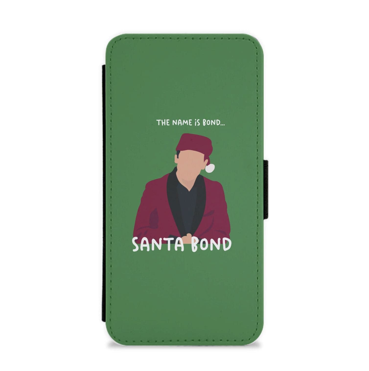 Santa Bond Flip / Wallet Phone Case