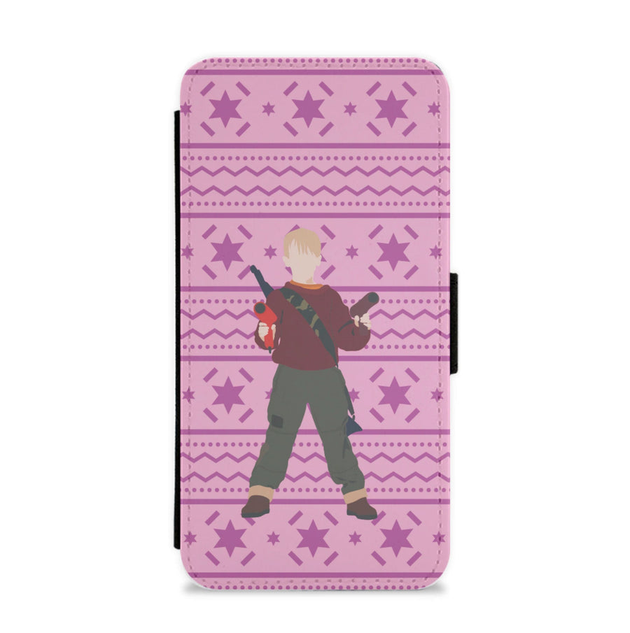 Kevin And Hairdryers - Home Alone Flip / Wallet Phone Case