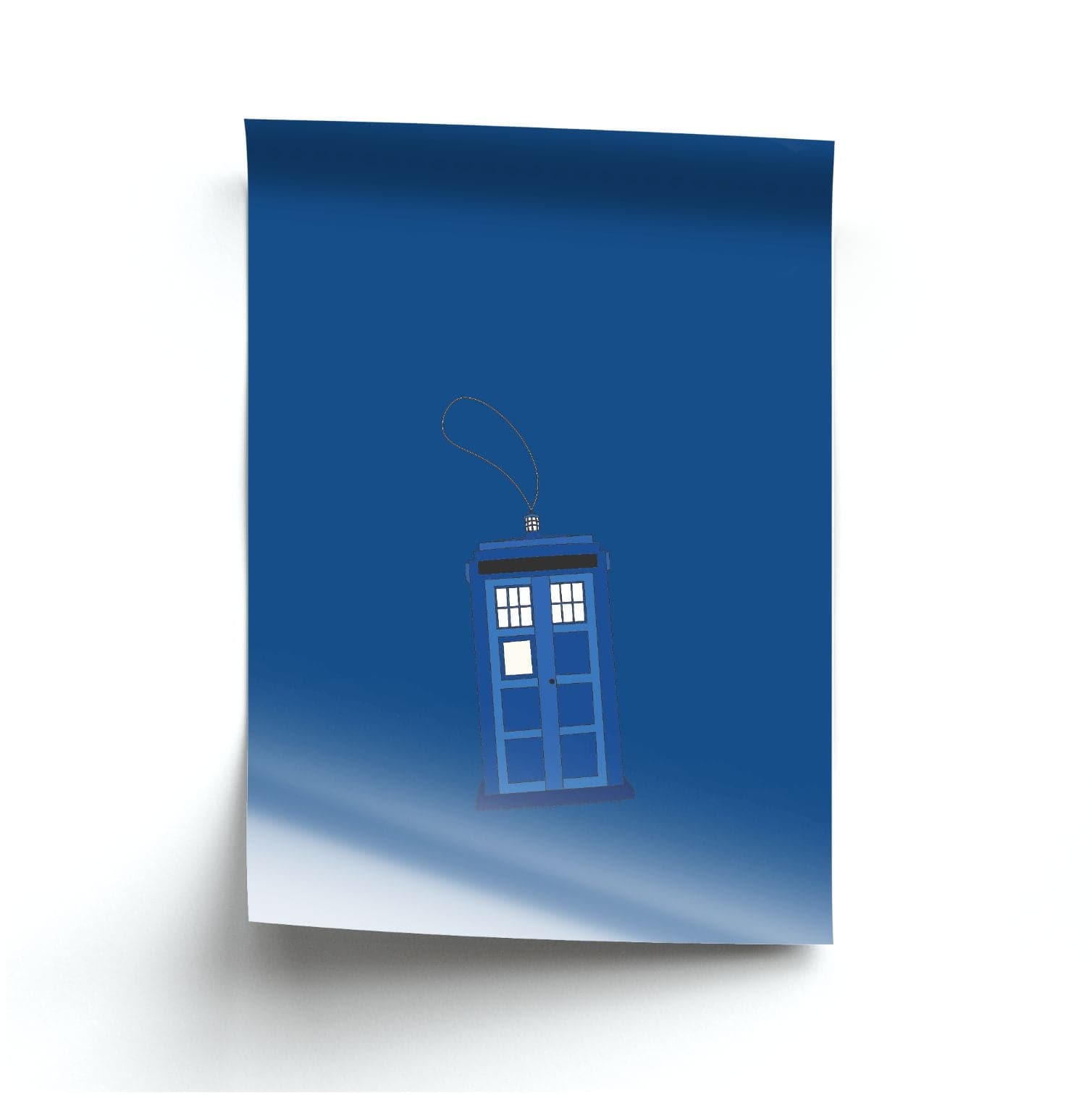 Tardis Ornement - Doctor Who Poster