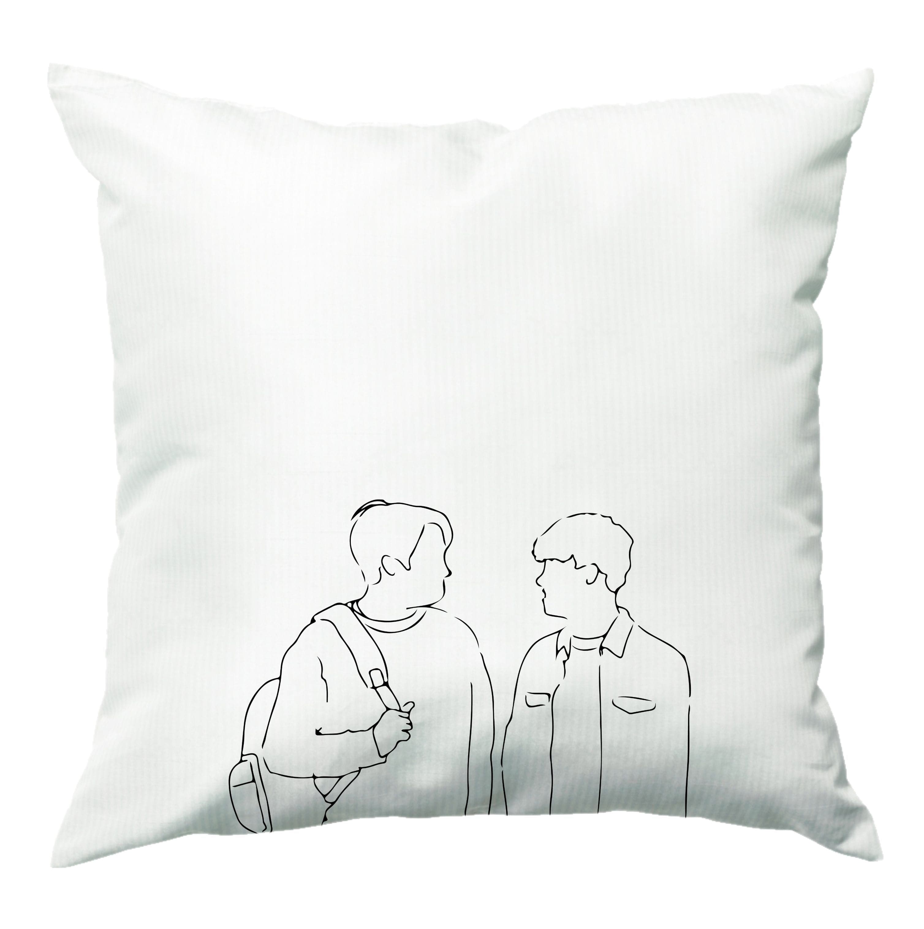 Outline - Heart TV Cushion