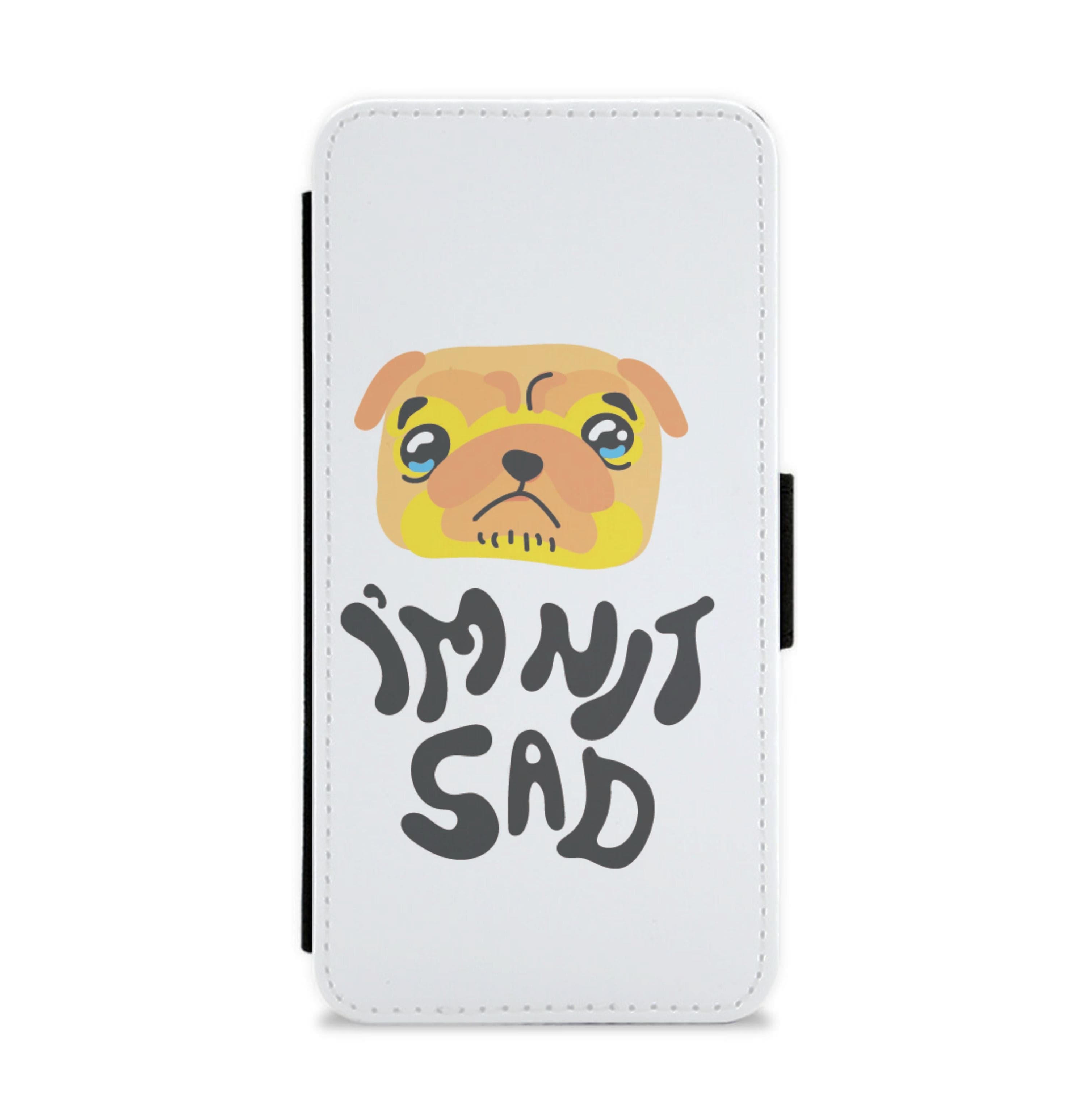 Im nit sad - Dog Patterns Flip / Wallet Phone Case