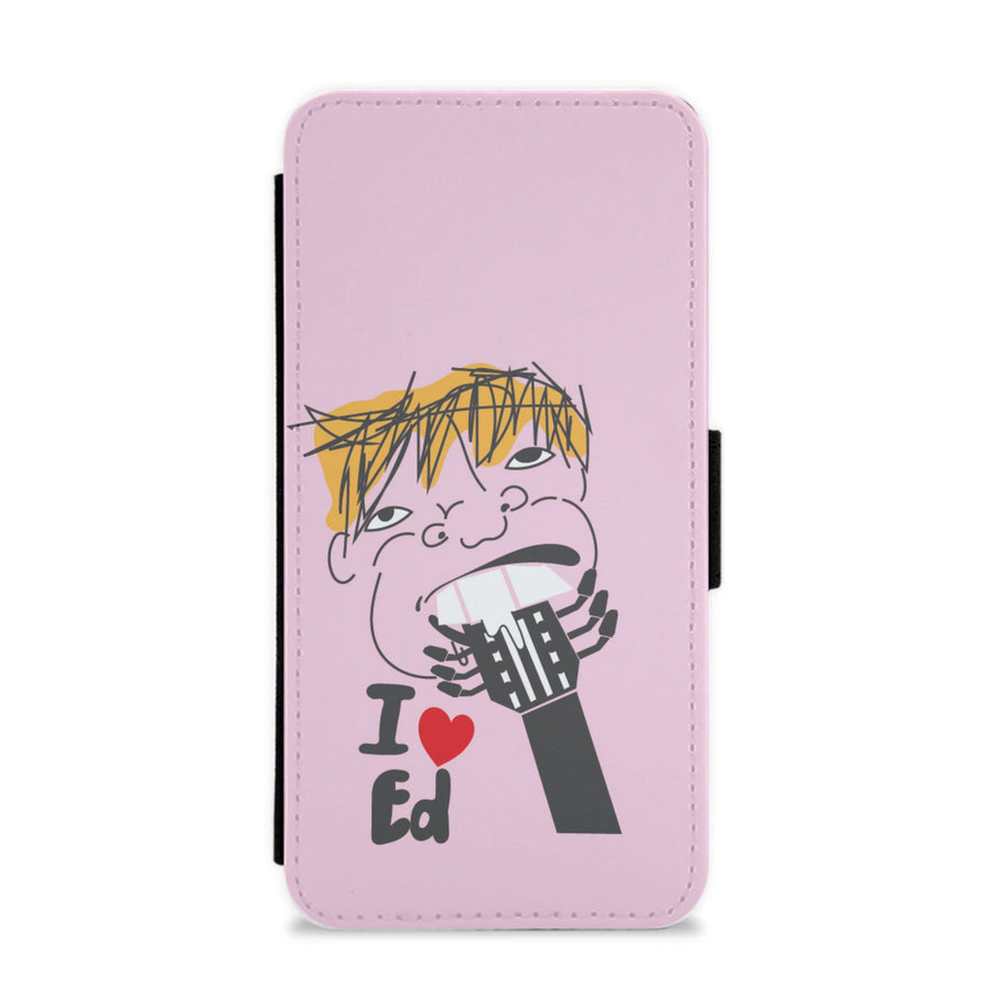 I love ed - Ed Sheeran Flip / Wallet Phone Case