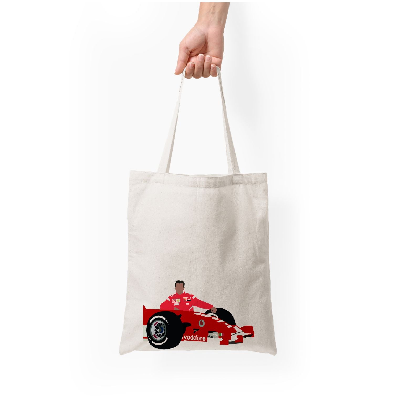 Schumaker - F1 Tote Bag