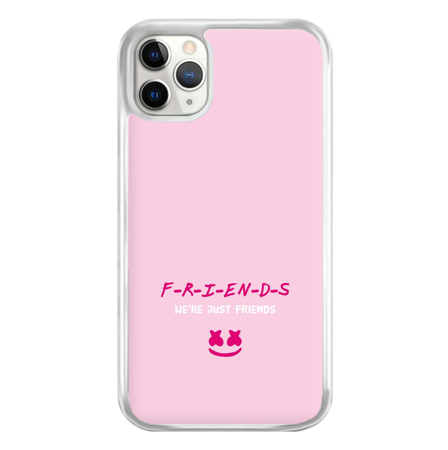 We're Just Friends - Marshmello Phone Case