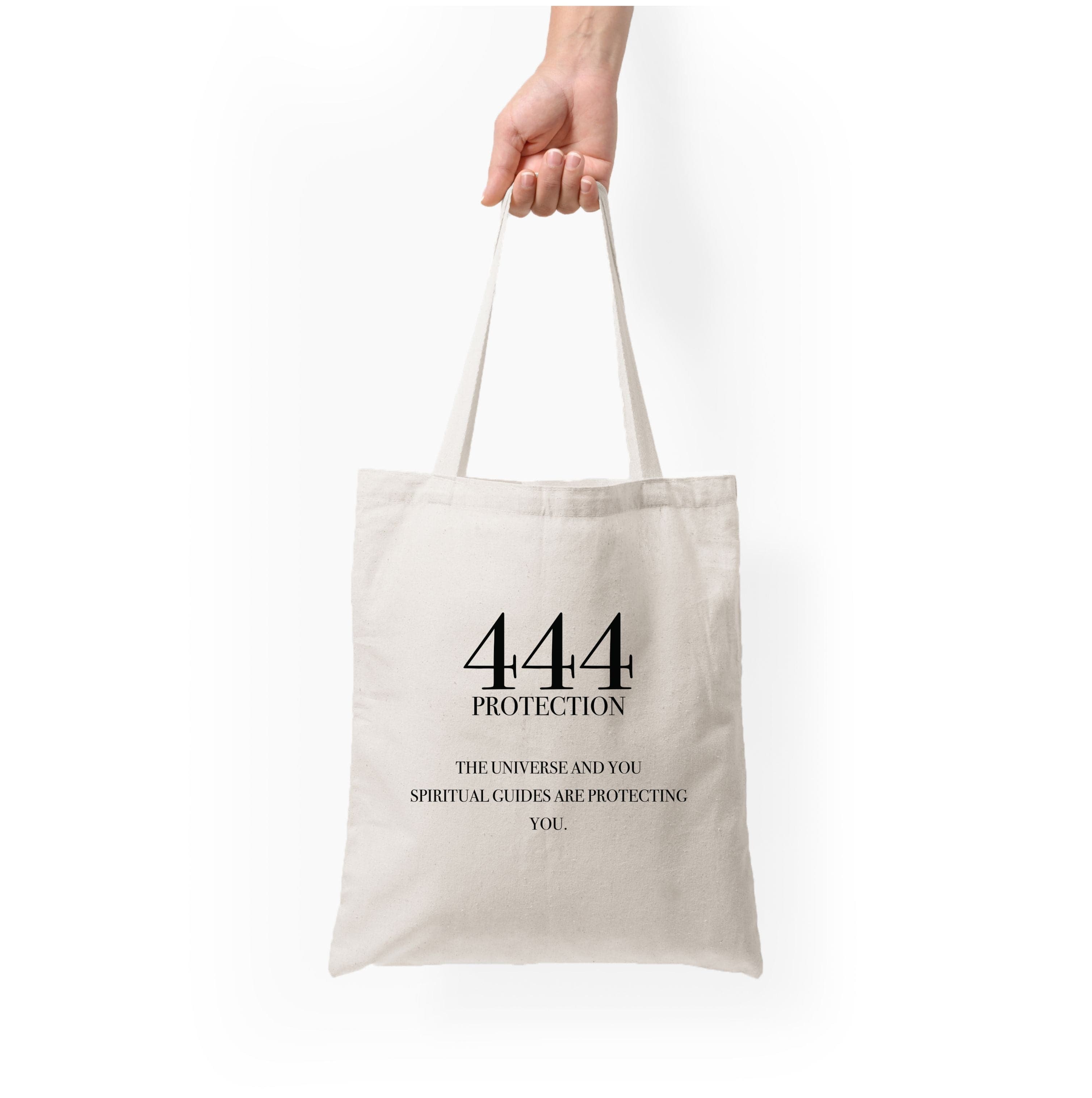 444 - Angel Numbers Tote Bag