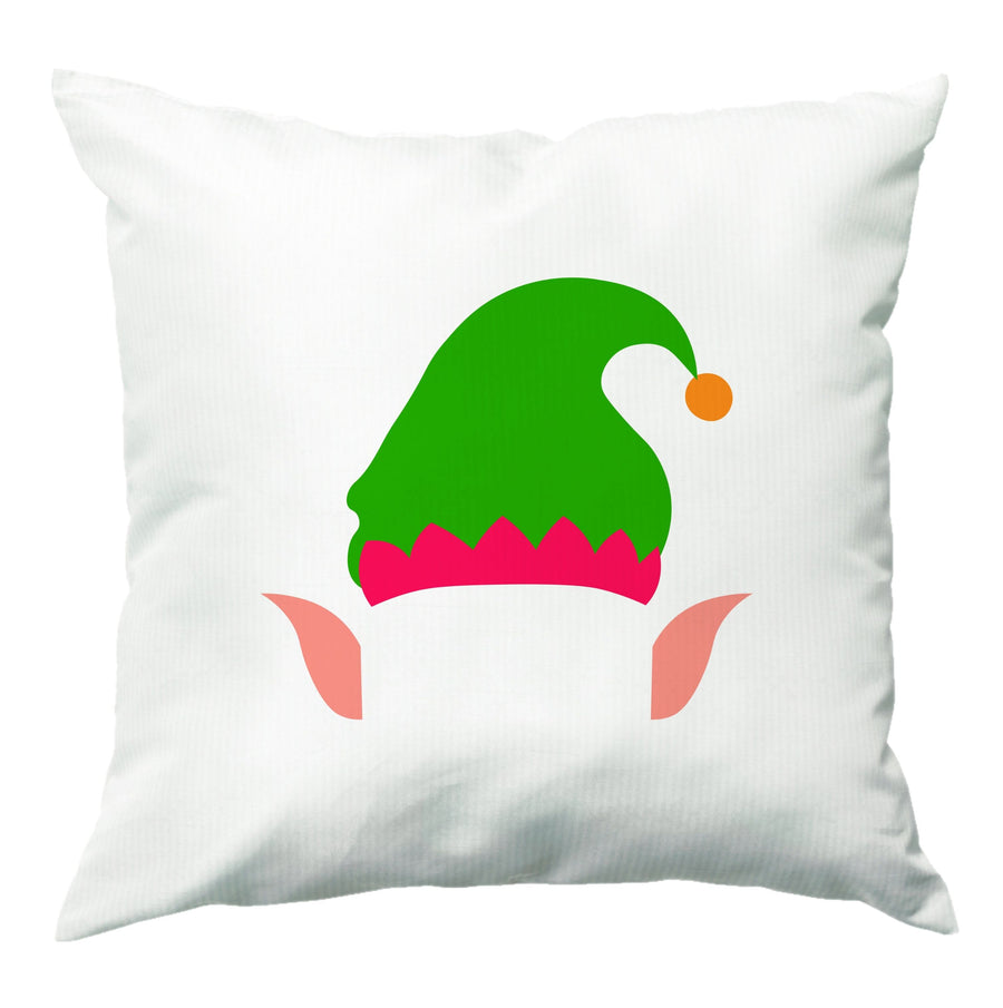 Elf No Face -  Christmas Cushion