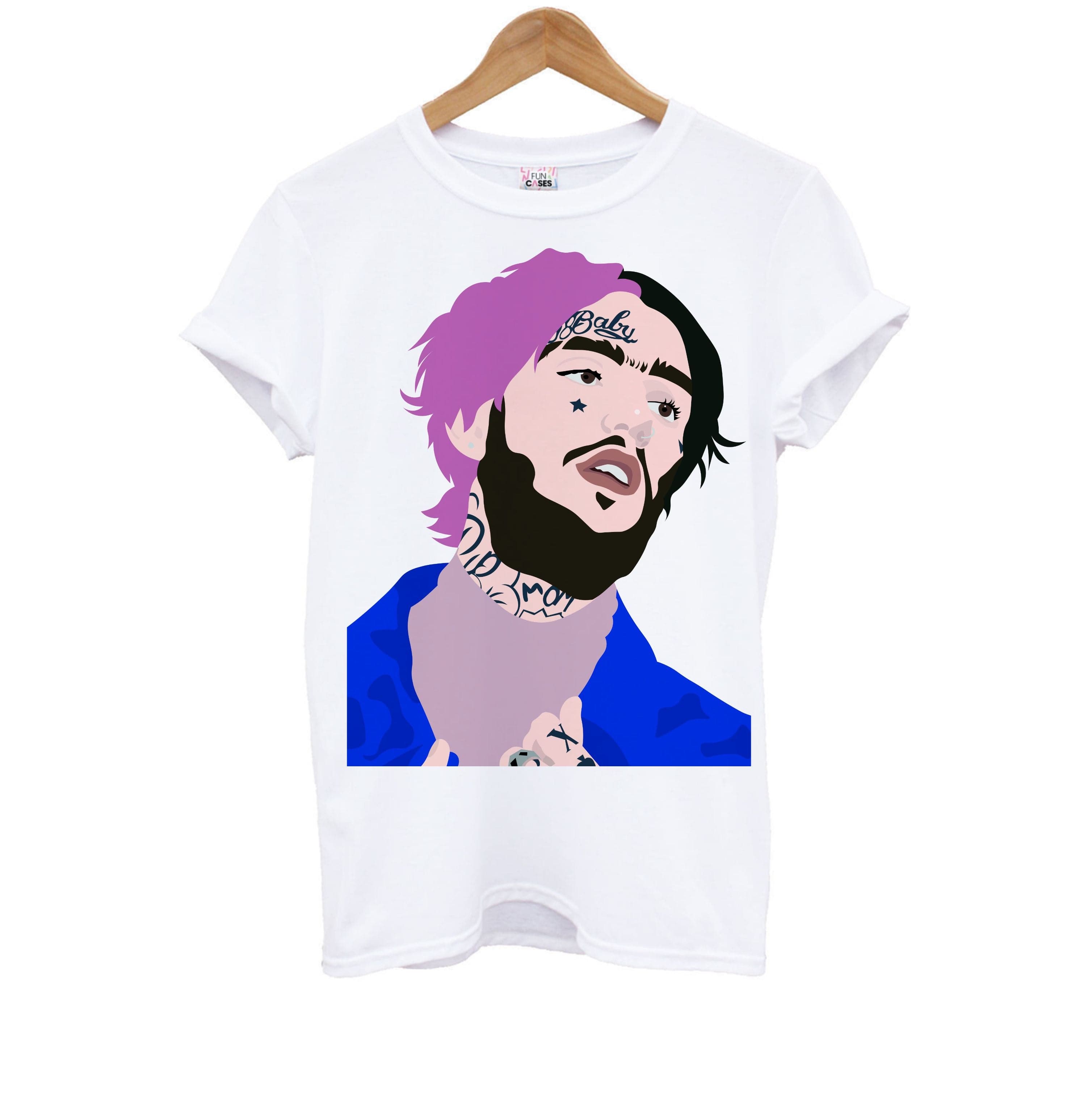 Pink And Black Hair - Peep Kids T-Shirt