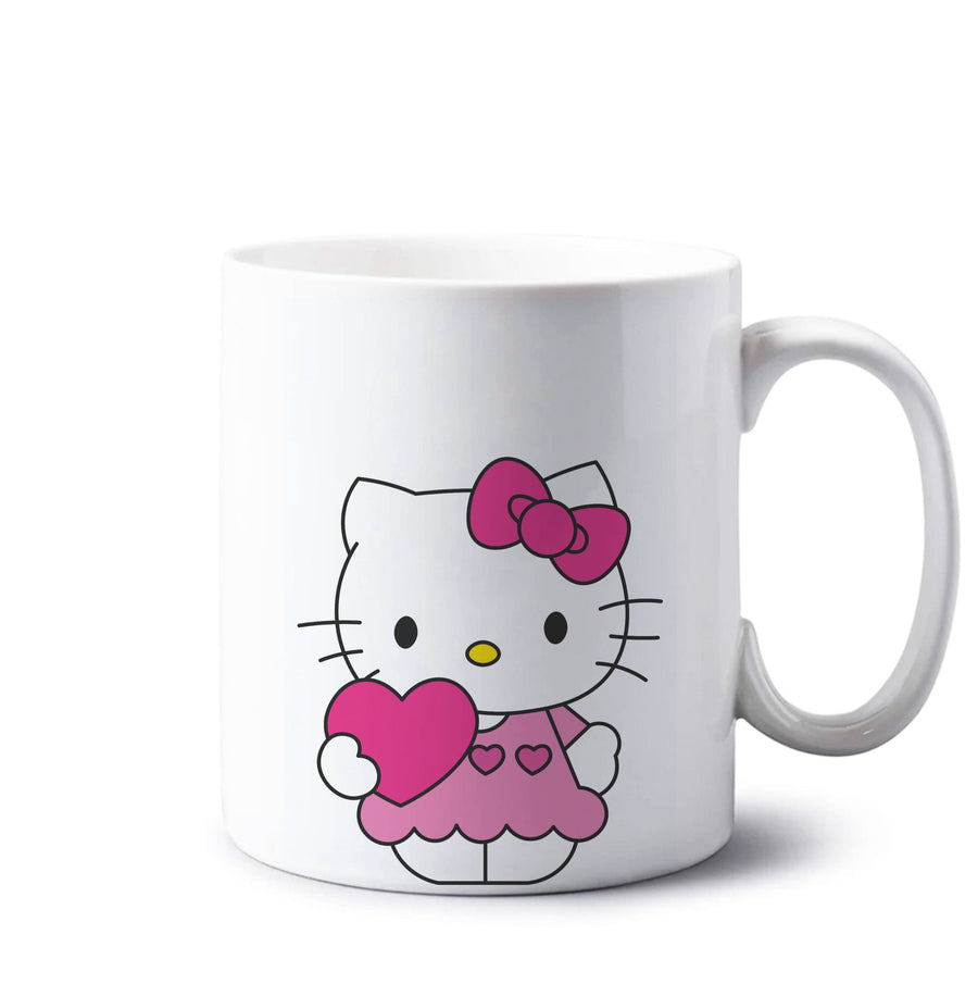 Love Heart - Hello Kitty Mug