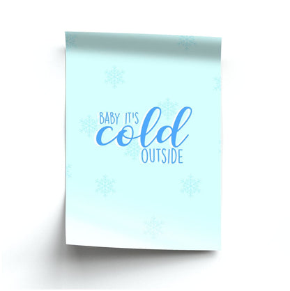 Baby It's Cold Outside - Christmas Songs Poster