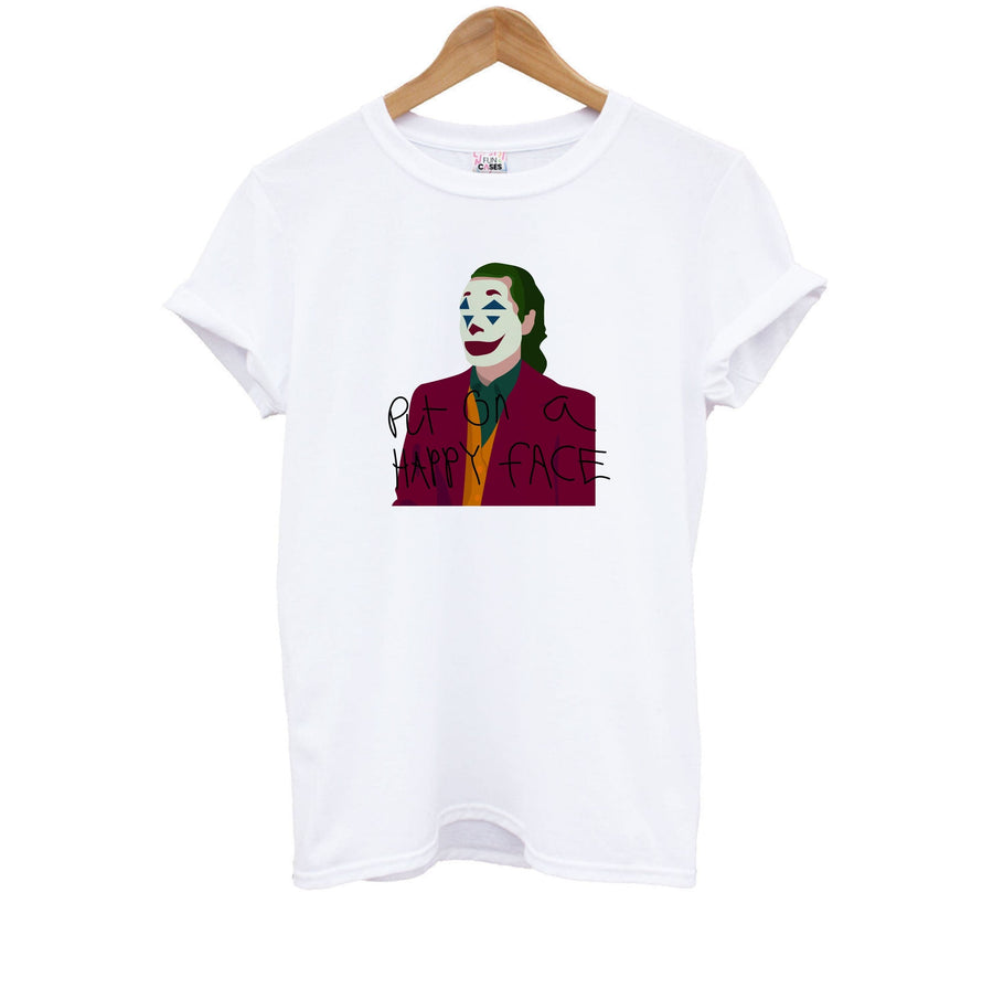 Put on a happy face - Joker Kids T-Shirt