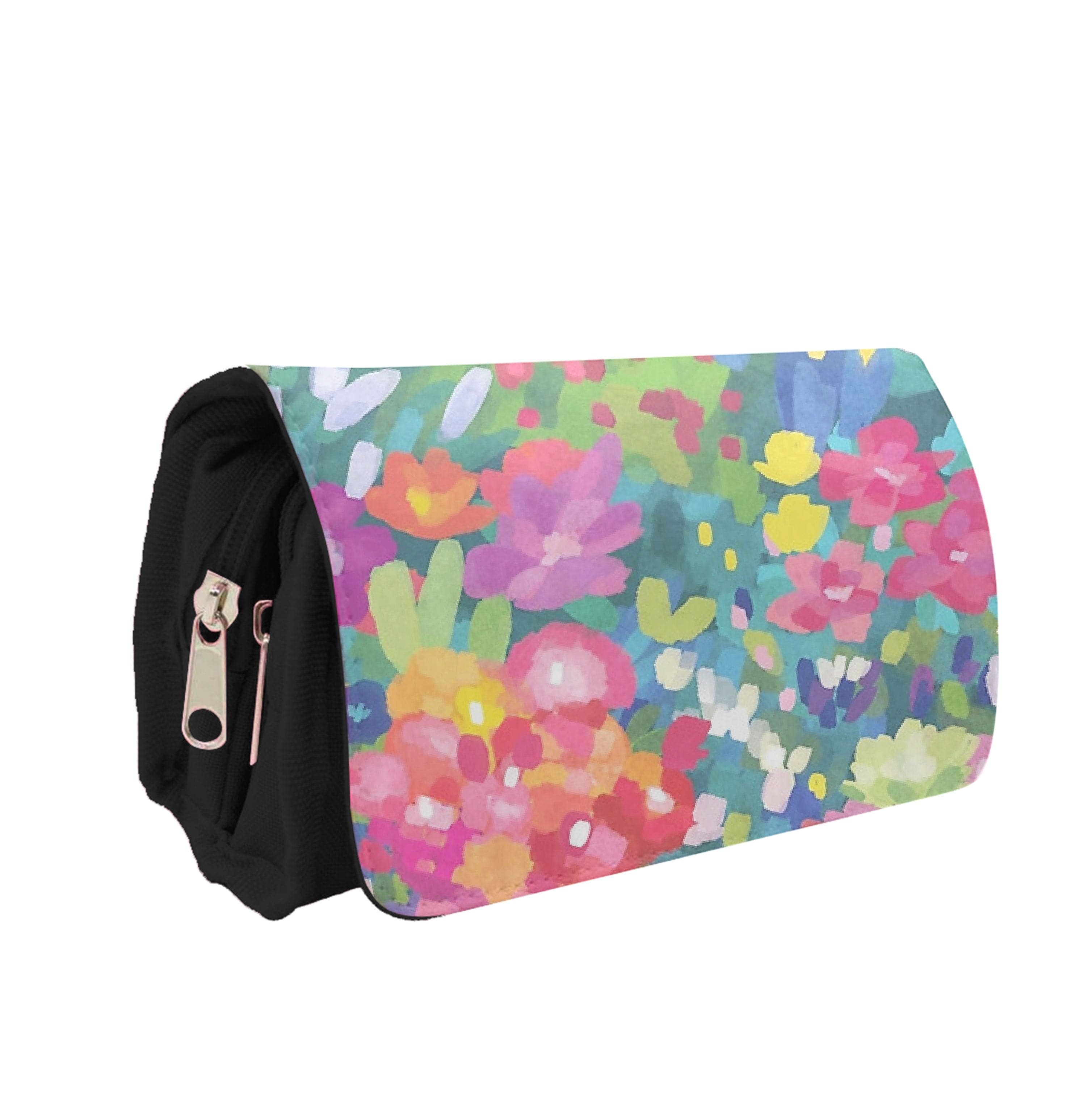 Colourful Floral Pattern Pencil Case