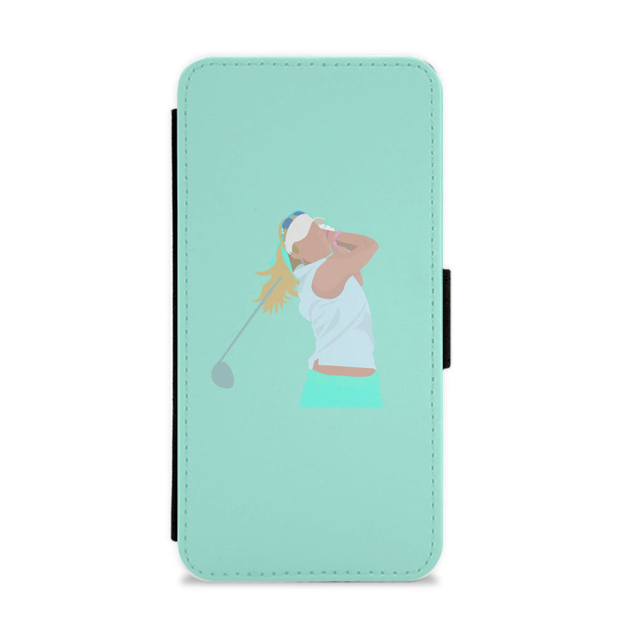 Lexi Thompson - Golf Flip / Wallet Phone Case
