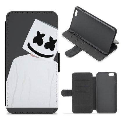 Marshmellow Cartoon Flip / Wallet Phone Case - Fun Cases