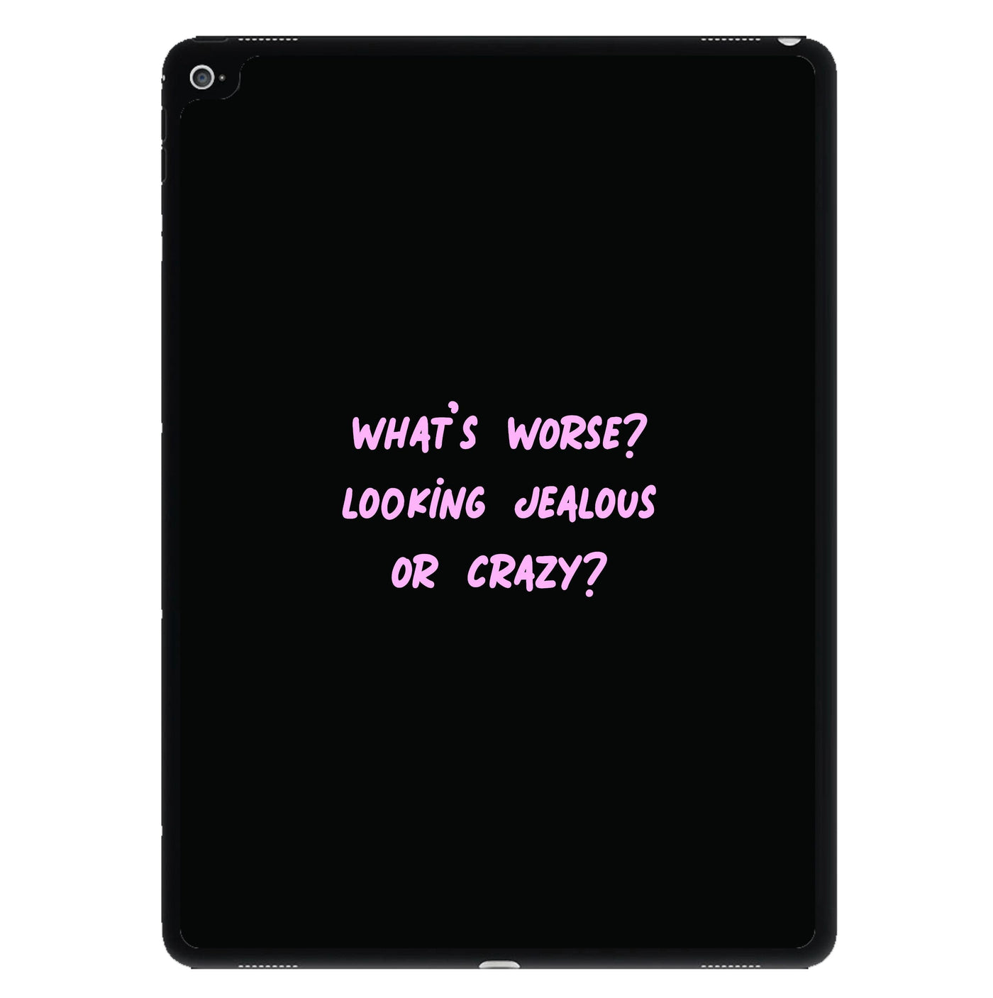 What's Worse? - Beyonce iPad Case